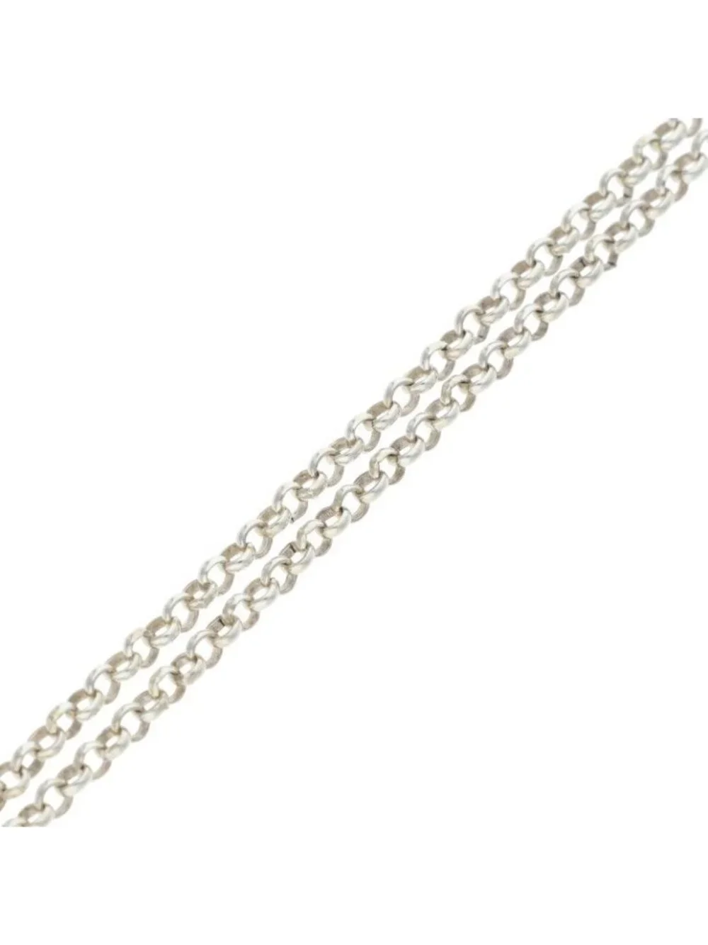 Chrome Hearts Neckchain Roll Chain Silver Necklace